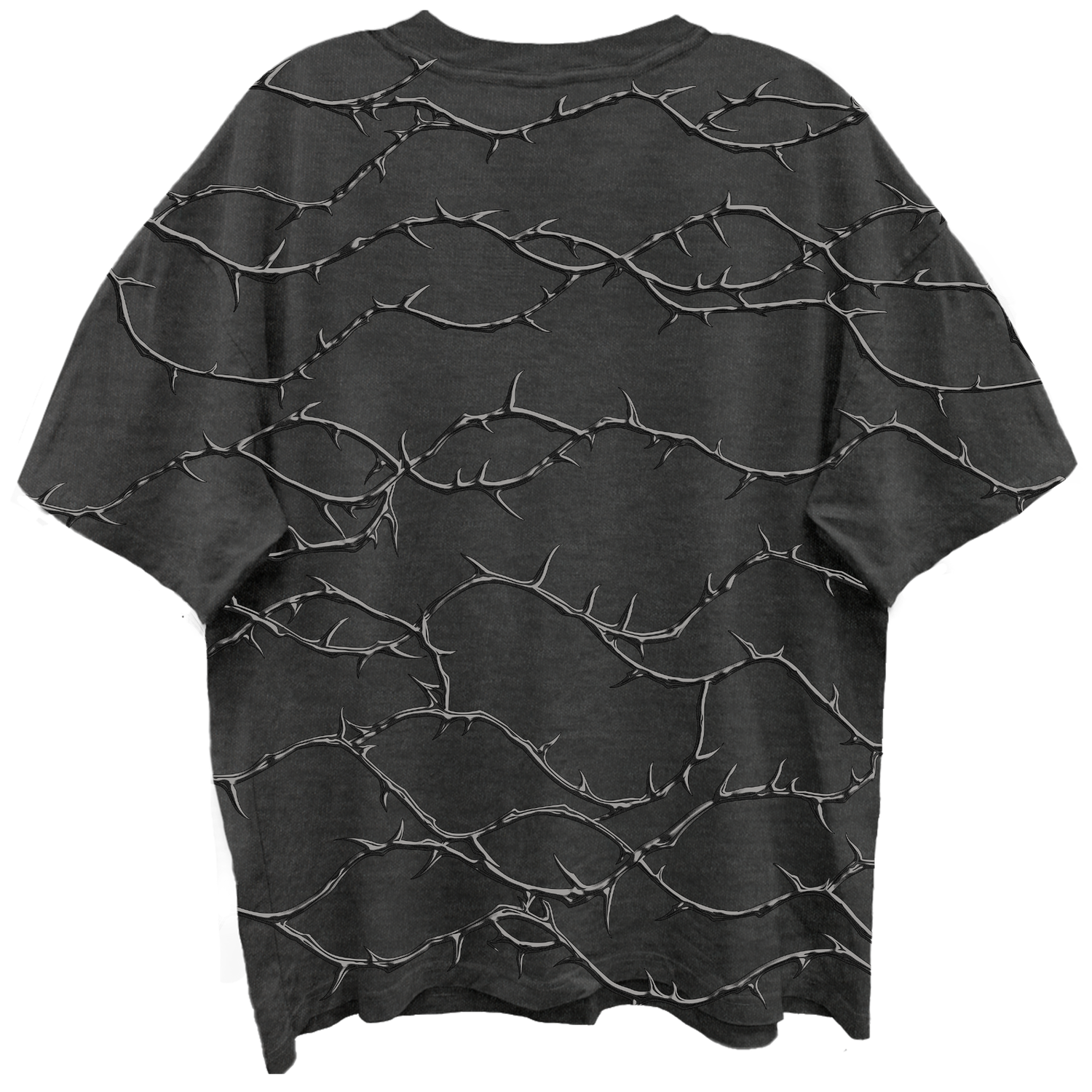 GUNS N ROSES Oversized T-Shirt, SKULL ROSES