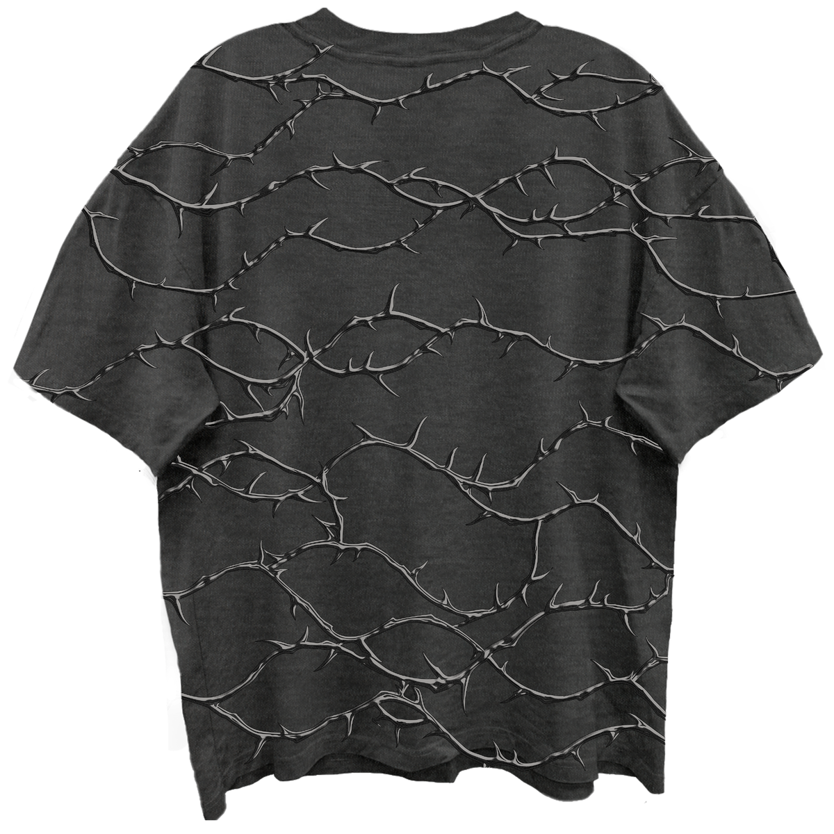 GUNS N ROSES Oversized T-Shirt, SKULL ROSES