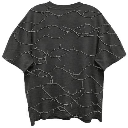 GUNS N ROSES Oversized T-Shirt, SKULL ROSES