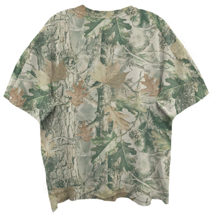 GUNS N ROSES Oversized T-Shirt, BULLET LOGO WOODLAND