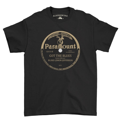 PARAMOUNT RECORDS Superb T-Shirt, Got The Blues