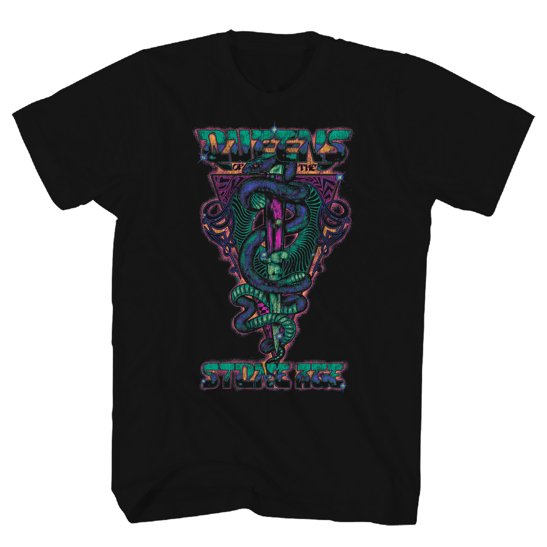 QUEENS OF THE STONE AGE T-Shirt, SNAKE