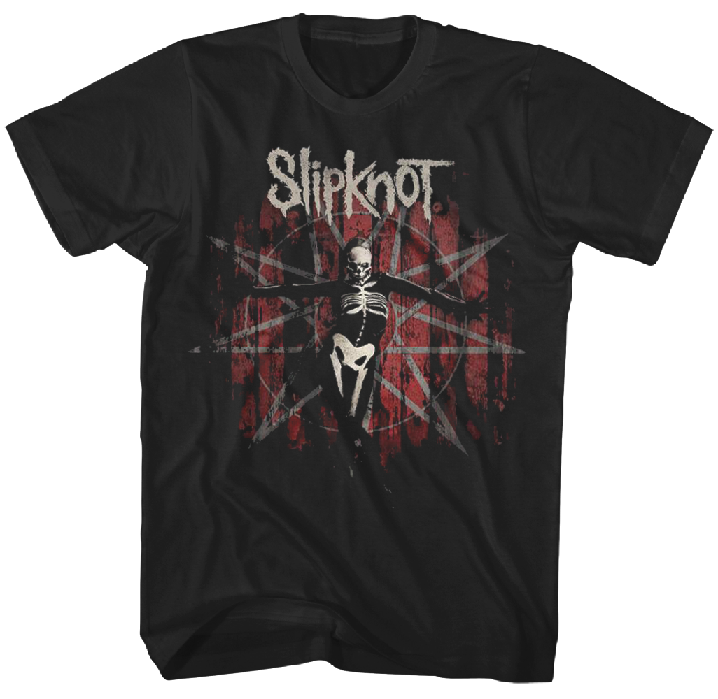 SLIPKNOT T-Shirt, THE GRAY CHAPTER STAR