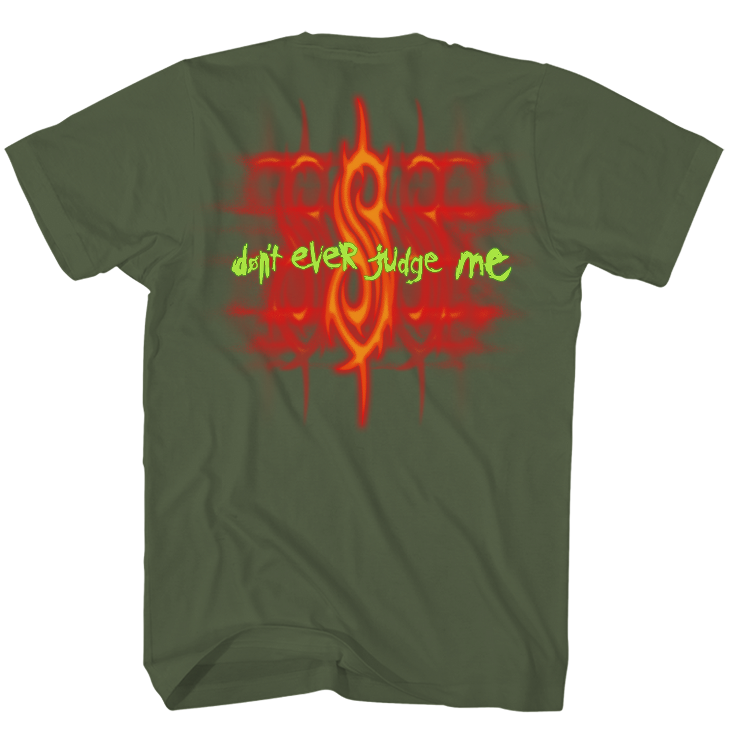 SLIPKNOT T-Shirt, NEON DONT JUDGE ME