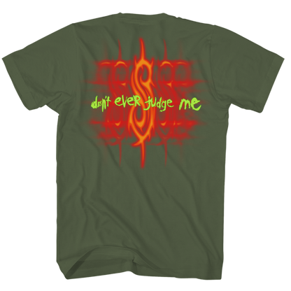 SLIPKNOT T-Shirt, NEON DONT JUDGE ME