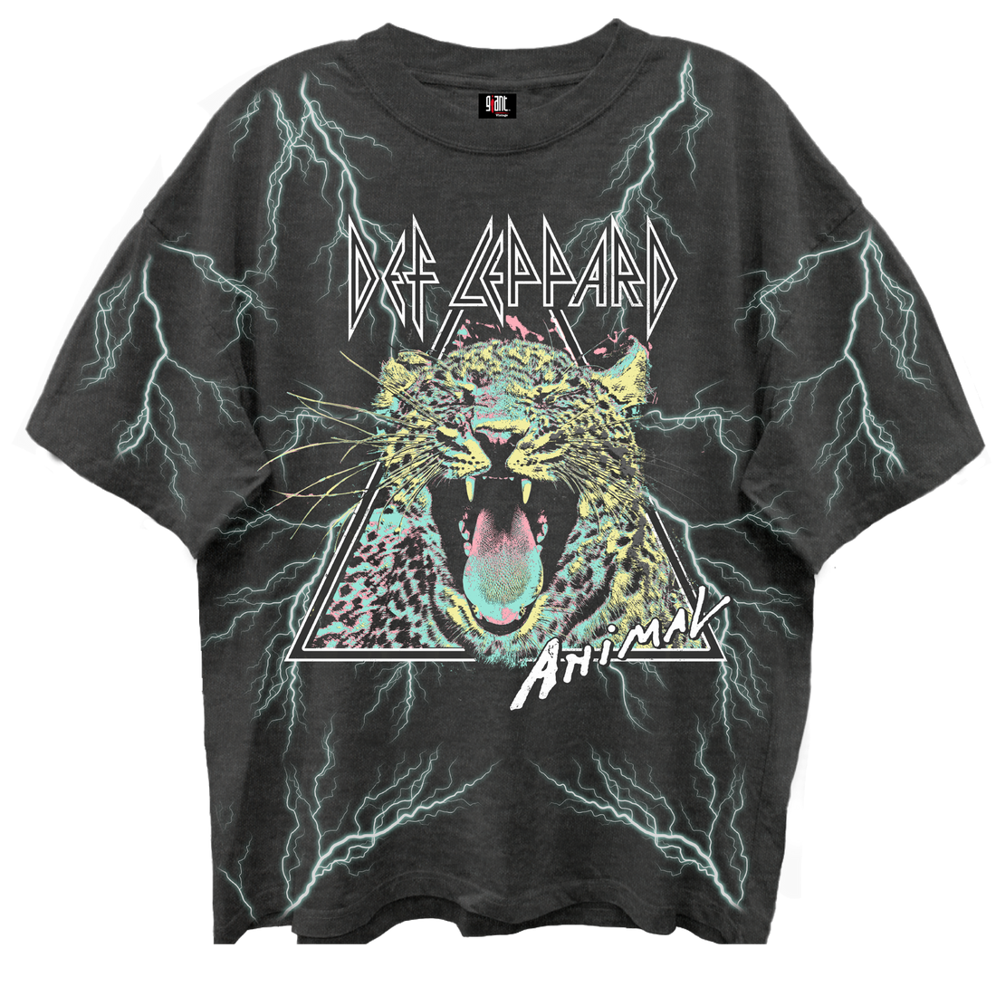 DEF LEPPARD Oversized T-Shirt, ANIMAL