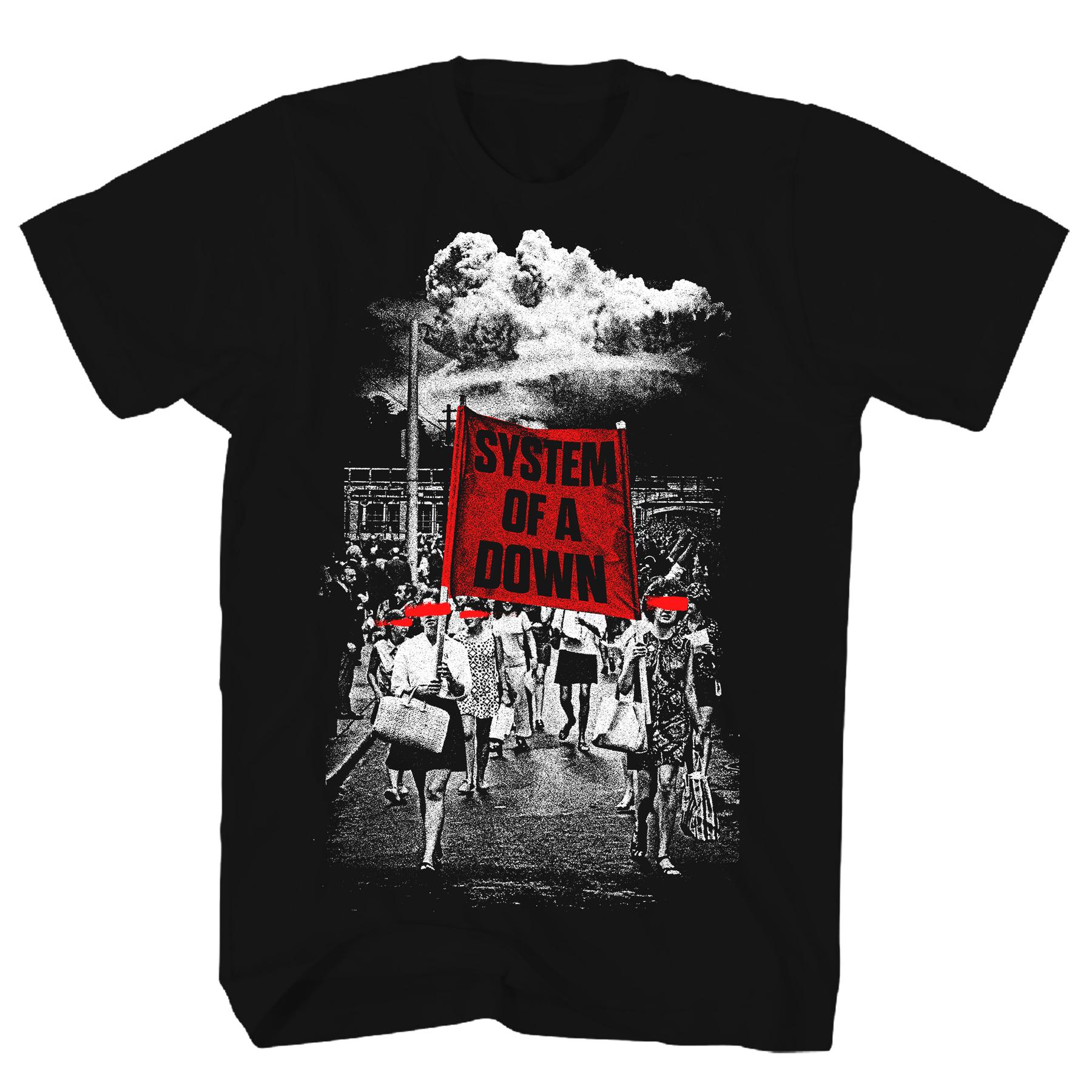 SYSTEM OF A DOWN T-shirt, BANNER MARCH