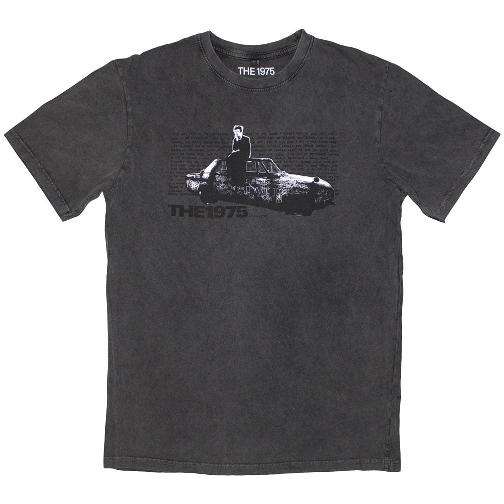 THE 1975 Stone Wash T-Shirt, Car Photo