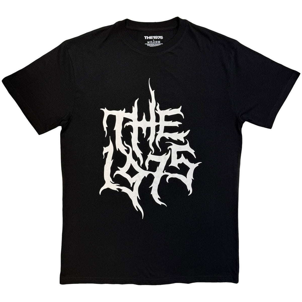 THE 1975 Attractive T-Shirt, Metal Logo Mono