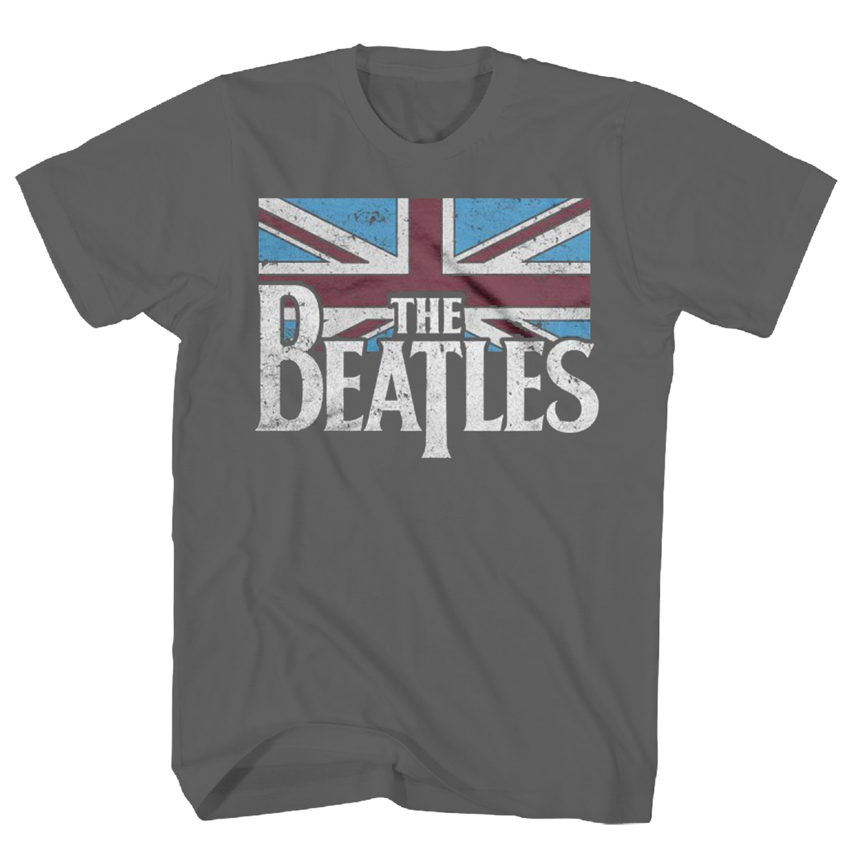 THE BEATLES T-Shirt, BRITISH FLAG