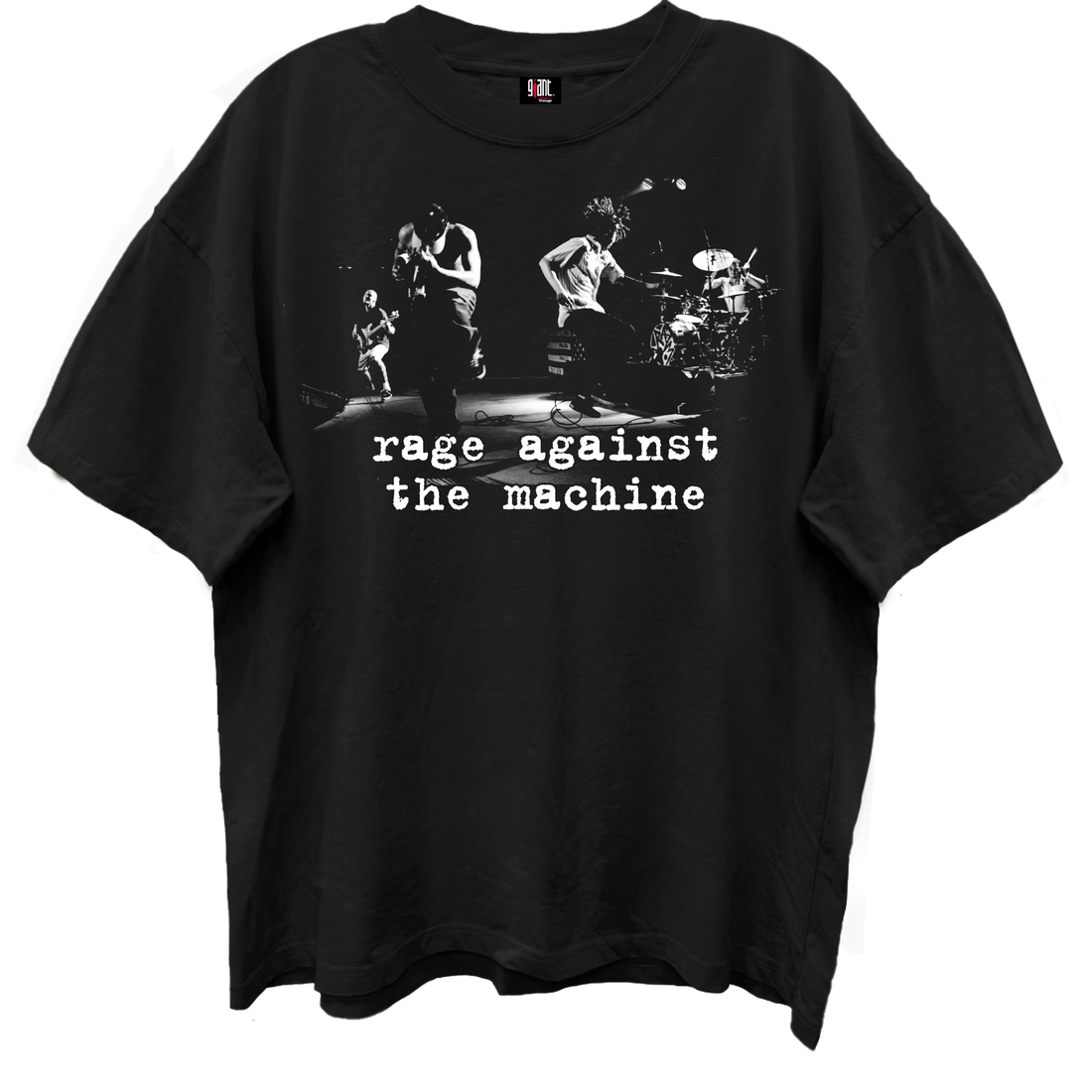 RAGE AGAINST THE MACHINE Oversized T-Shirt, BAND PHOTO