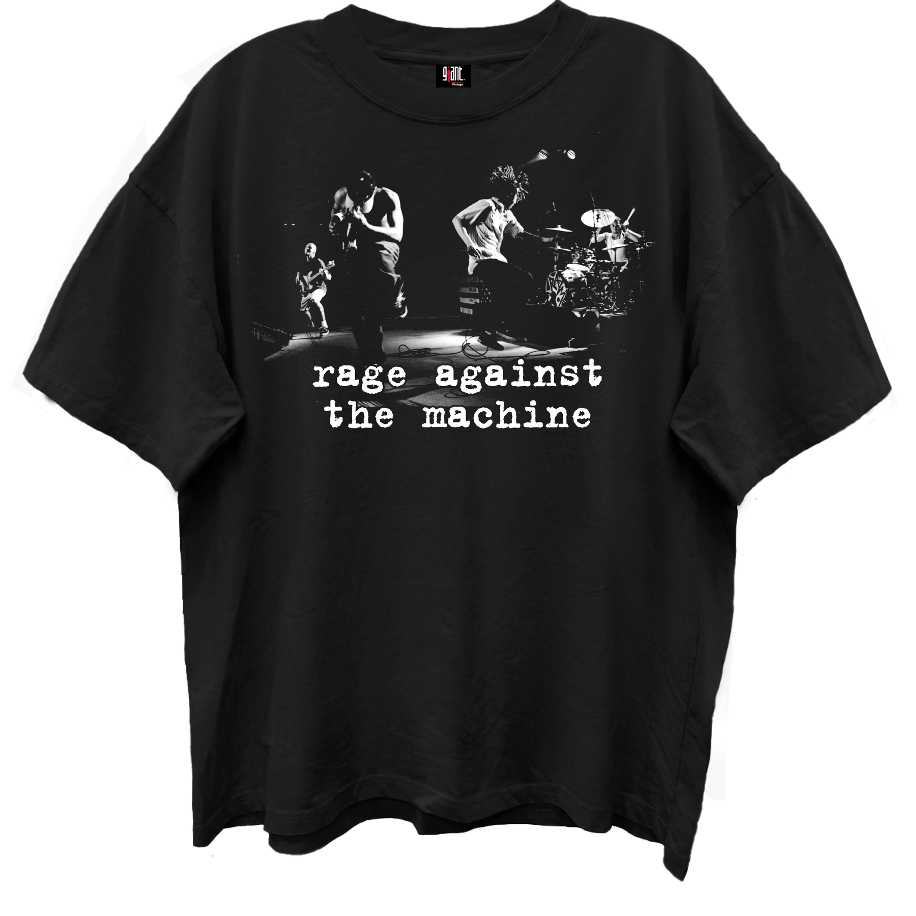 RAGE AGAINST THE MACHINE Oversized T-Shirt, BAND PHOTO