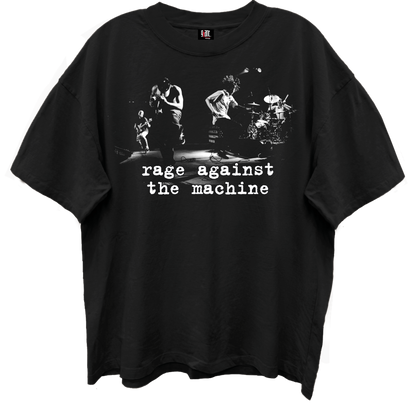 RAGE AGAINST THE MACHINE Oversized T-Shirt, BAND PHOTO