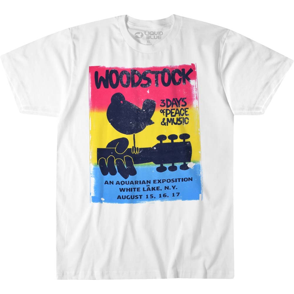 WOODSTOCK T-Shirt, White Lake