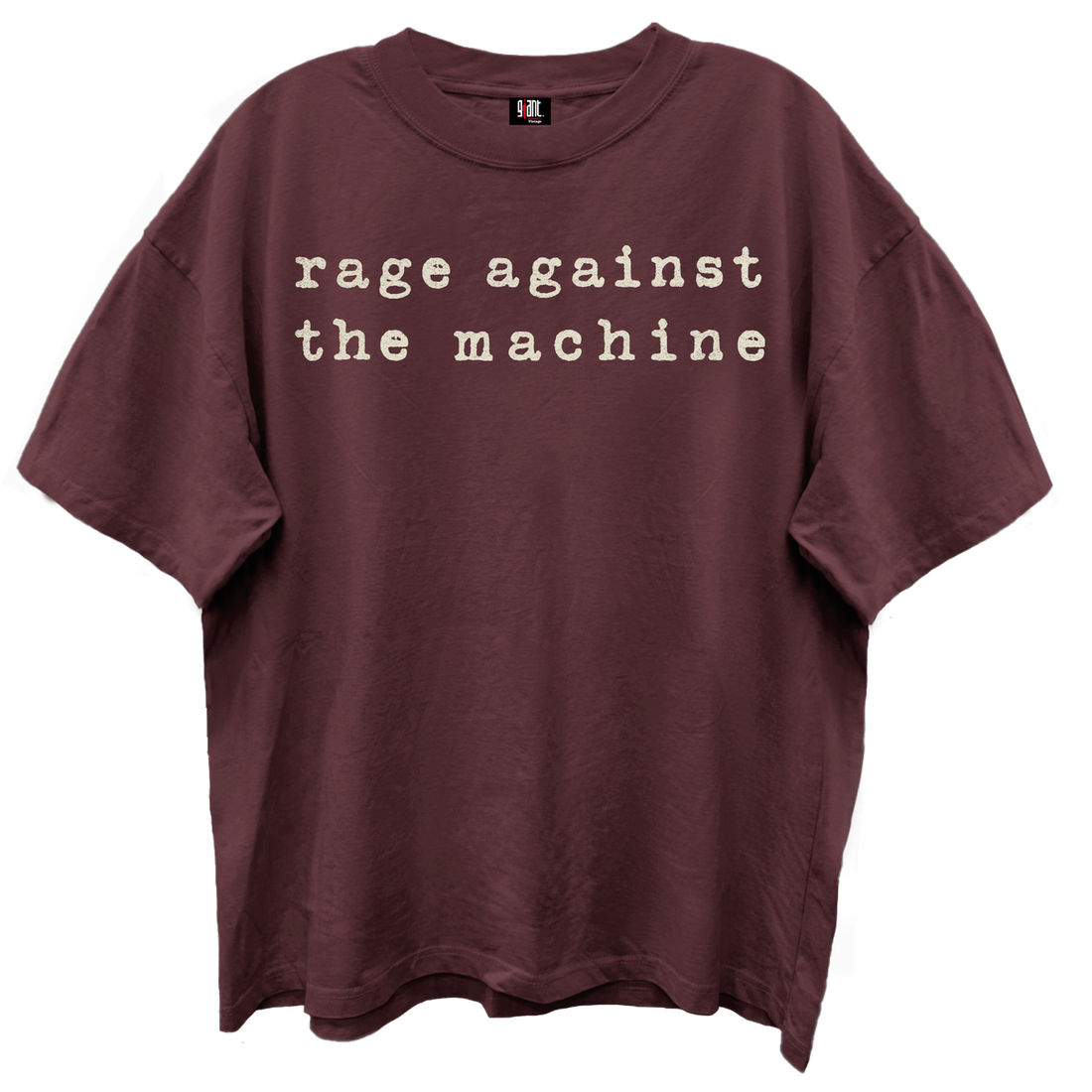 RAGE AGAINST THE MACHINE Oversized T-Shirt, LOGO