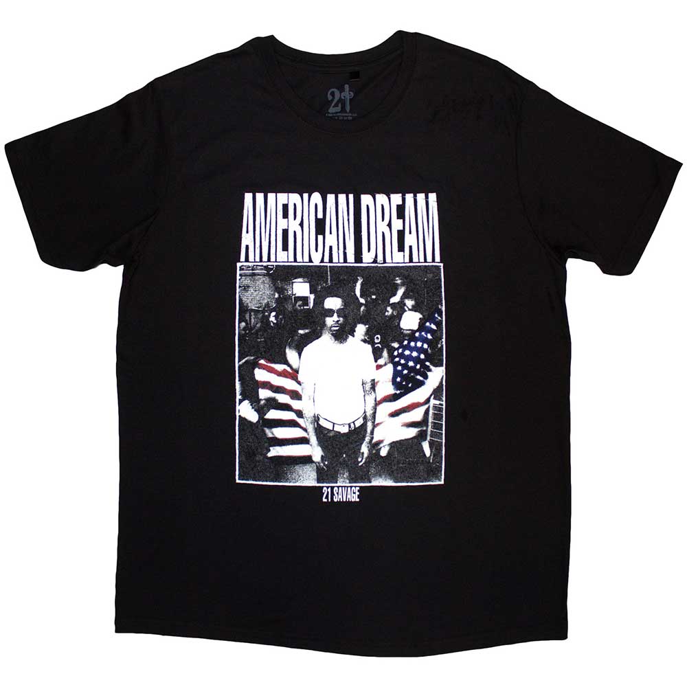 21 SAVAGE Attractive T-Shirt, American Dream