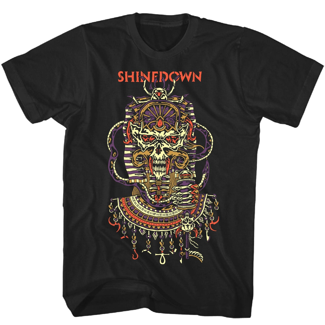 SHINEDOWN T-Shirt, PLANET ZERO SKULL