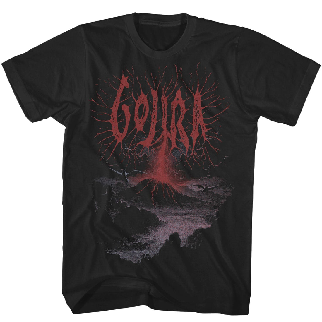 GOJIRA Attractive T-Shirt, VOLCANO