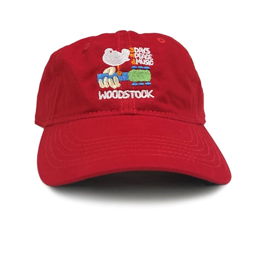 WOODSTOCK Unstructured Hat, Logo