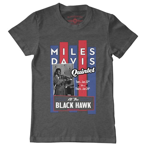 MILES DAVIS Superb T-Shirt, At The Blackhawk Heather