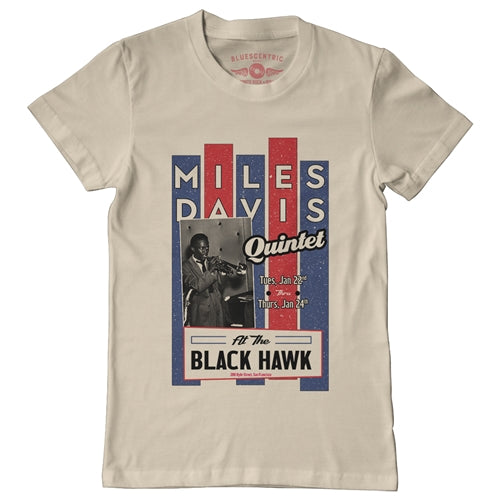 MILES DAVIS Superb T-Shirt, At The Blackhawk Sand