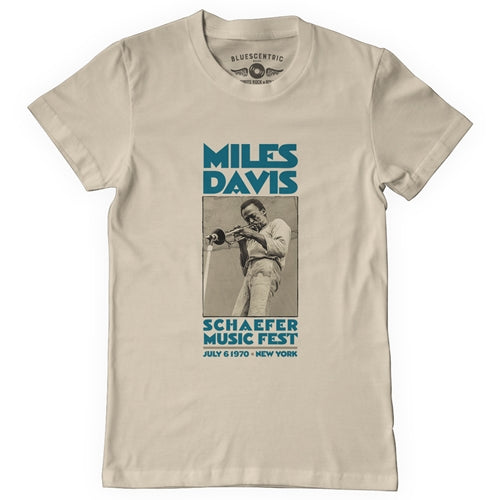 MILES DAVIS Superb T-Shirt, New York City Sand