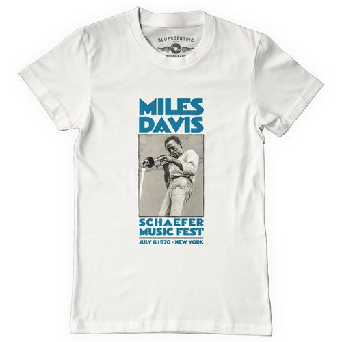 MILES DAVIS Superb T-Shirt, New York City White