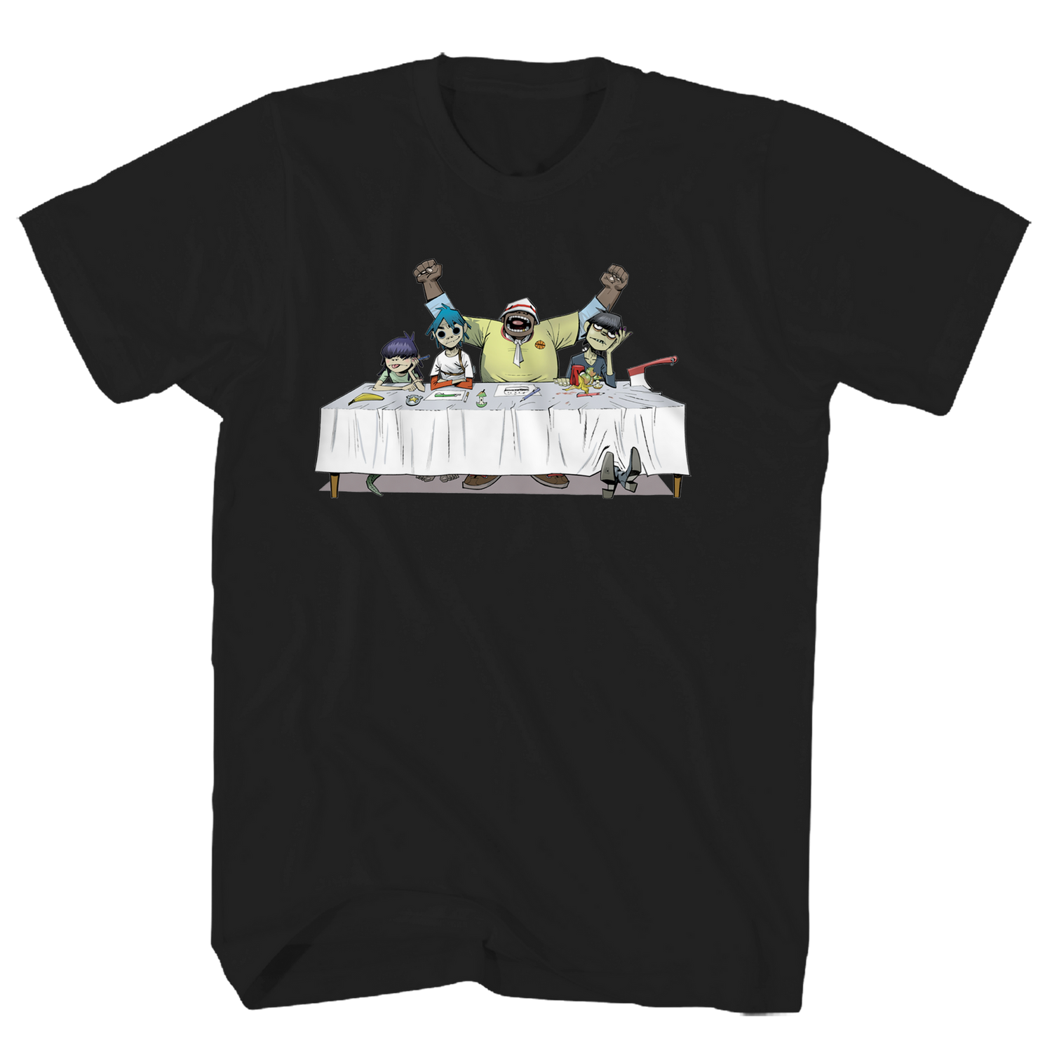 GORILLAZ T-Shirt, DINNER TABLE