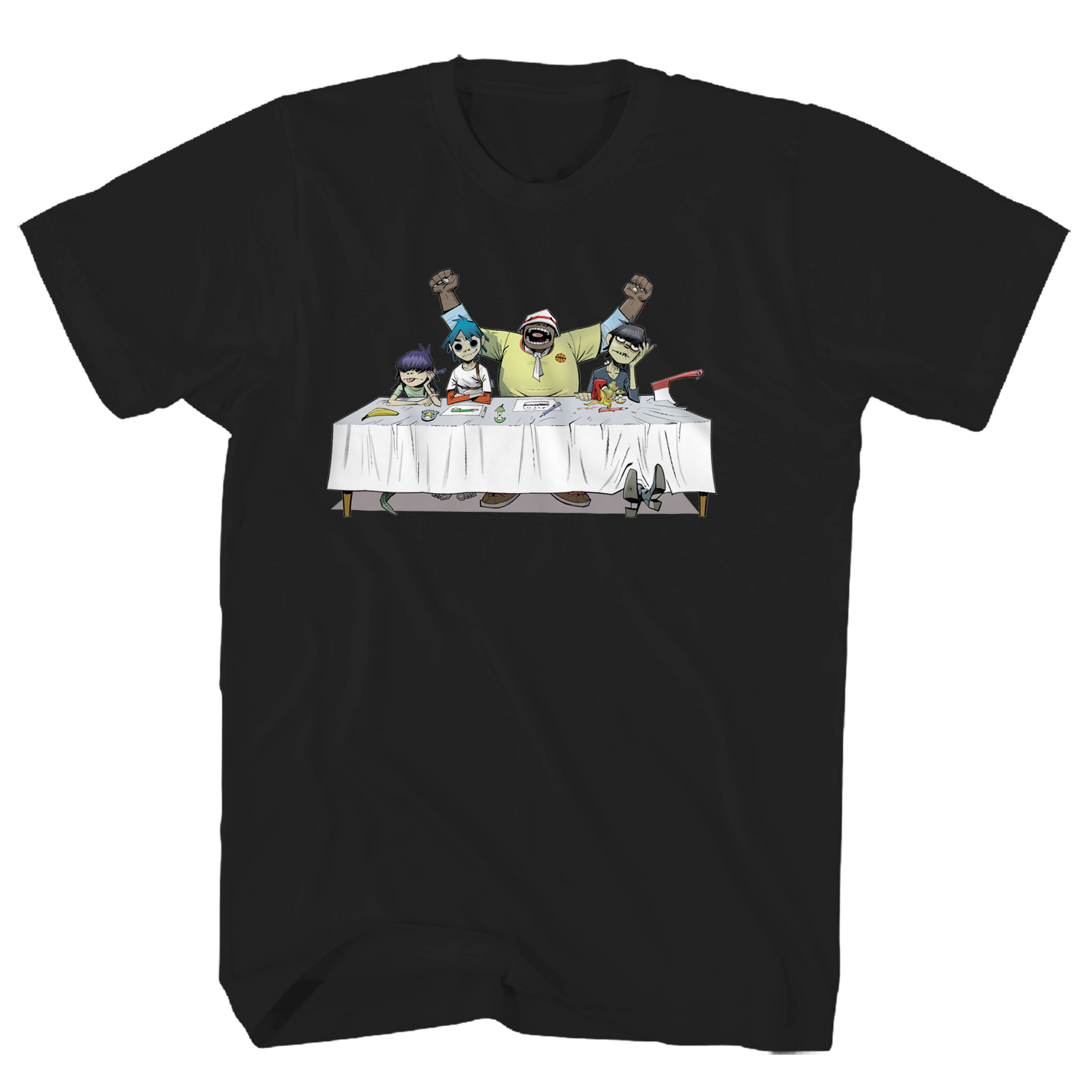 GORILLAZ T-Shirt, DINNER TABLE