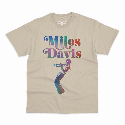 MILES DAVIS Superb T-Shirt, Neon Sand