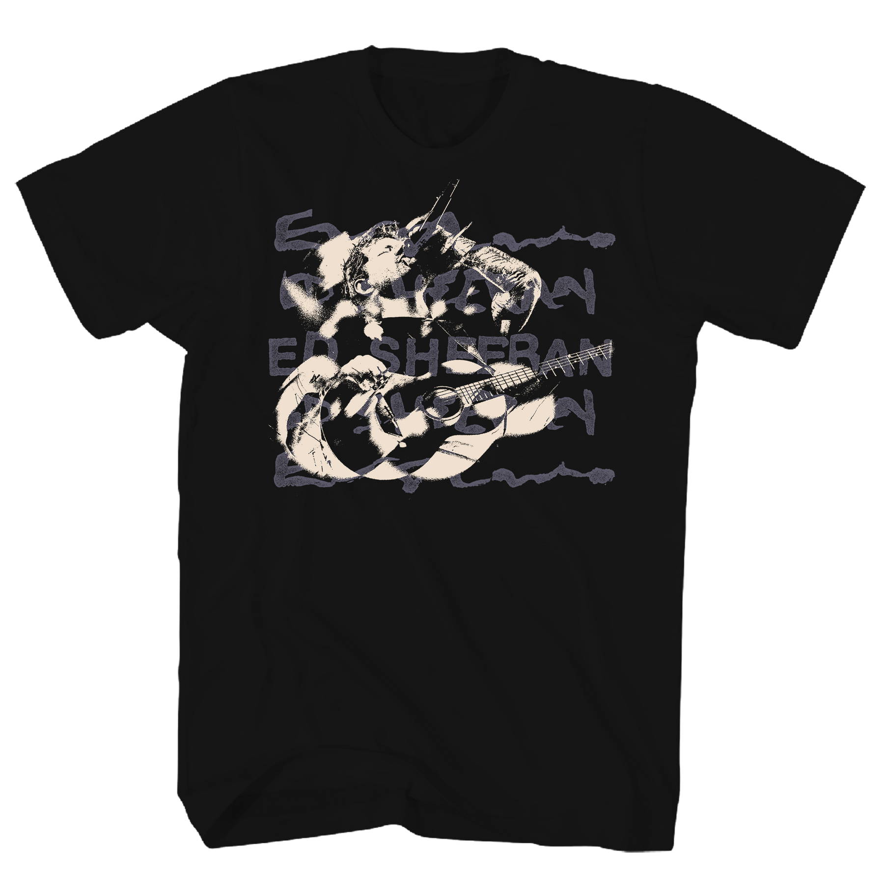 ED SHEERAN T-Shirt, PHOTO GUITAR