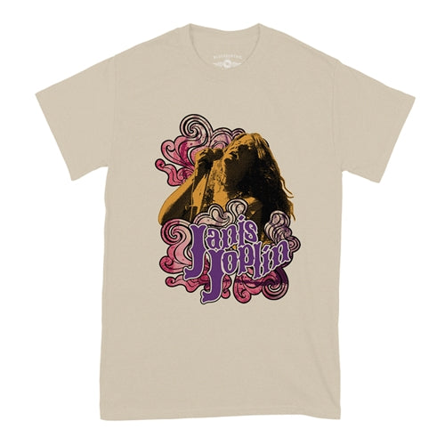 JANIS JOPLIN Superb T-Shirt, Singing