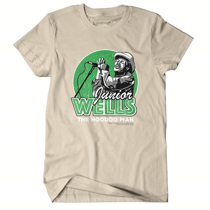 JUNIOR WELLS Superb T-Shirt, Hoodoo Man