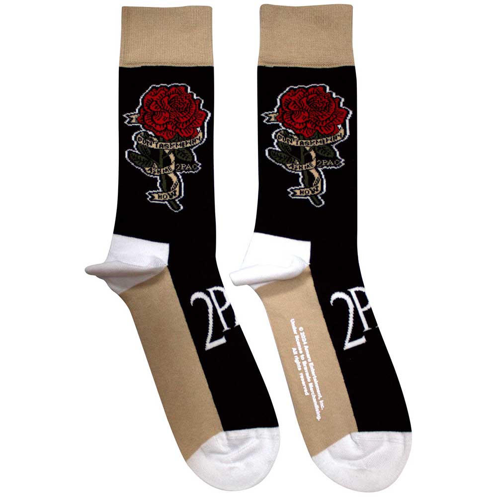TUPAC Unisex Ankle Socks, Thug Life