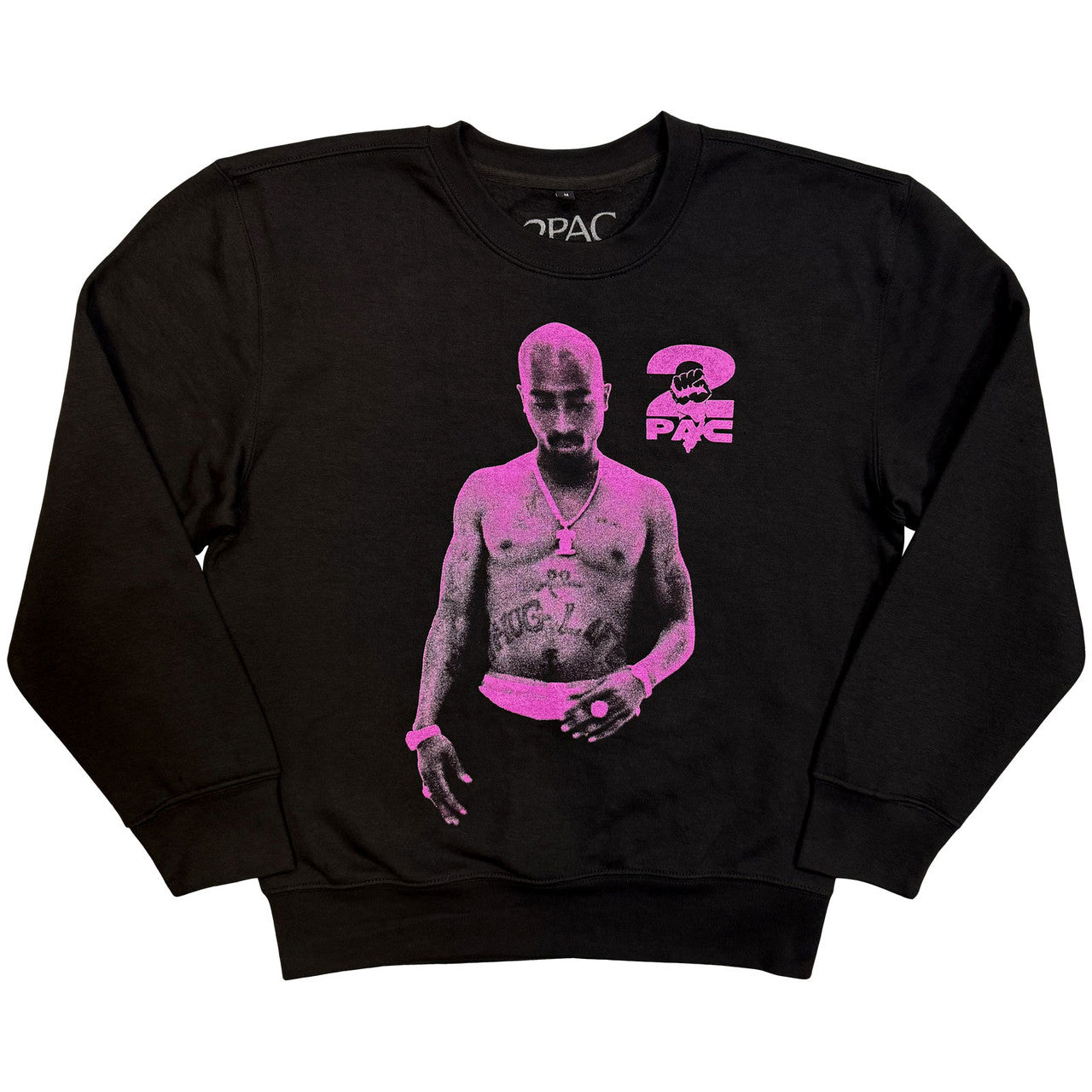 TUPAC Attractive Hoodie, Thuglife Purple