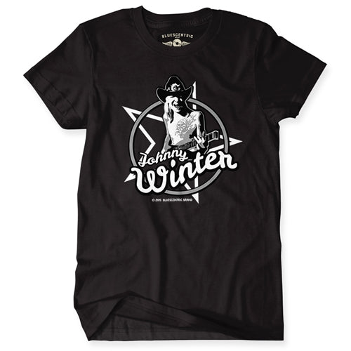 JOHNNY WINTER Superb T-Shirt, Star