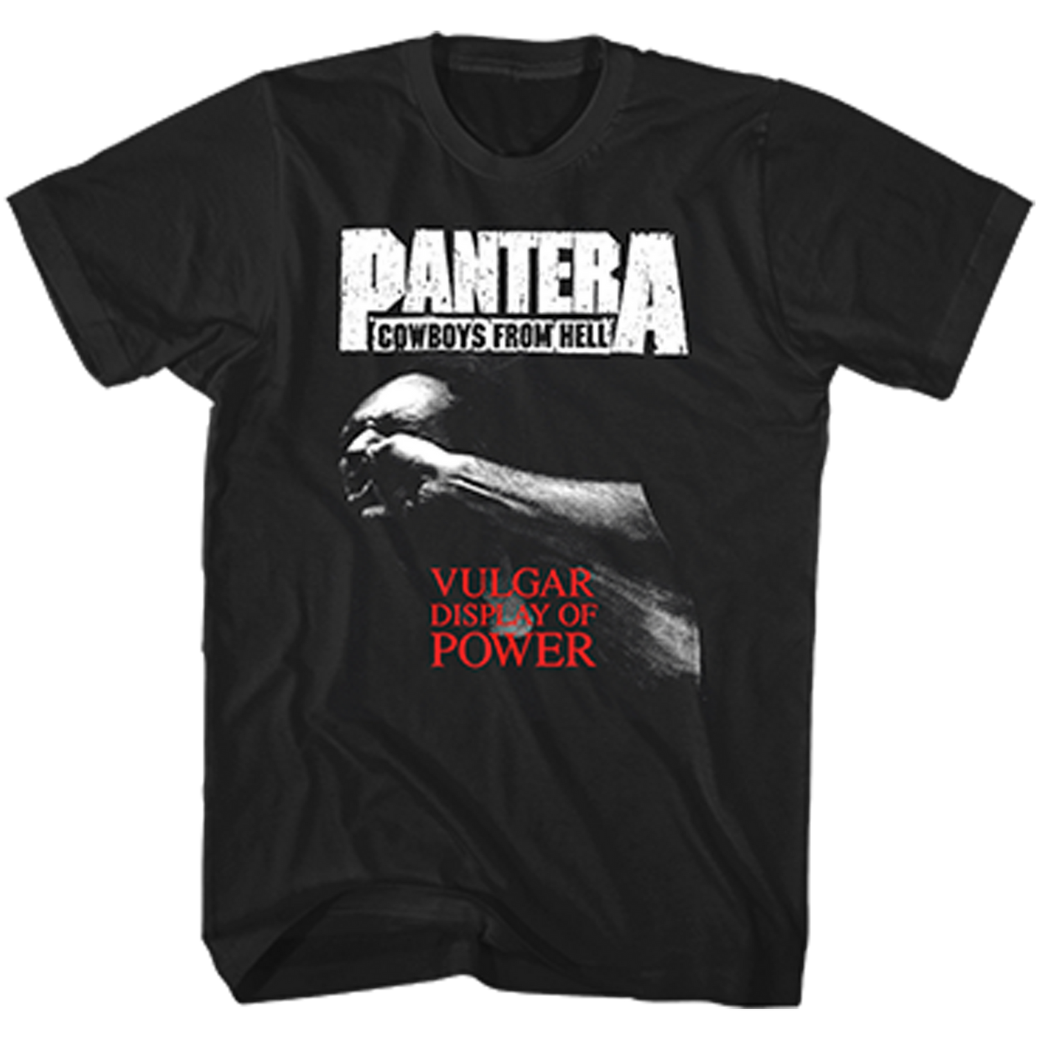 PANTERA Attractive T-Shirt, VULGAR DISPLAY OF POWER