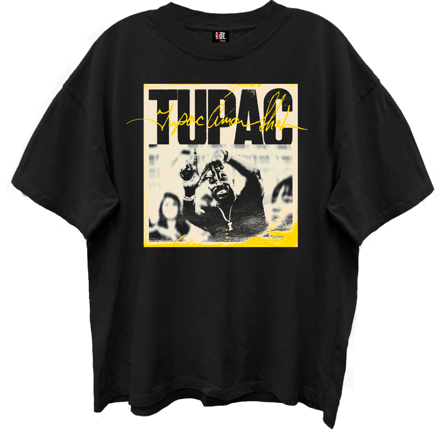 TUPAC Oversized T-Shirt, LA PHOTO TEE