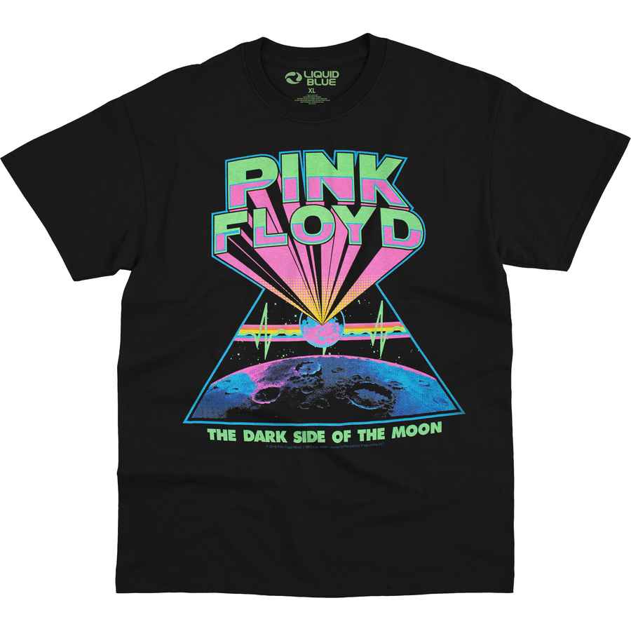 PINK FLOYD T-Shirt, Dark Side Blacklight