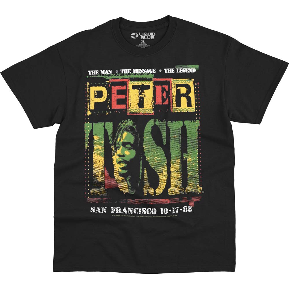 PETER TOSH T-Shirt, San Francisco 88