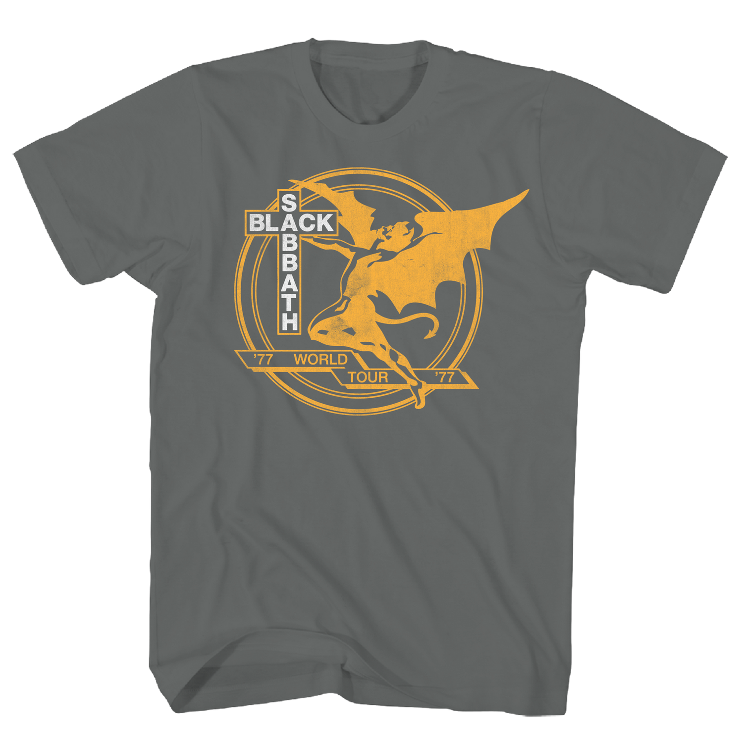 BLACK SABBATH T-Shirt, 77 WORLD TOUR