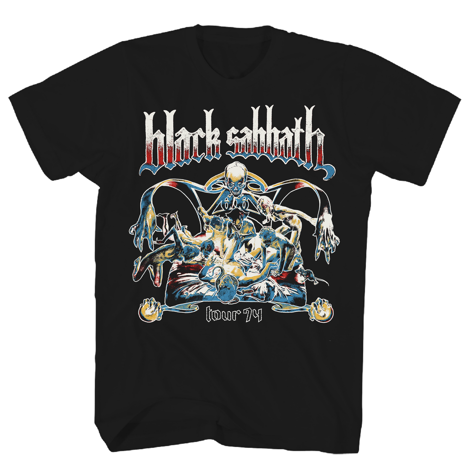 BLACK SABBATH T-Shirt, US TOUR 74
