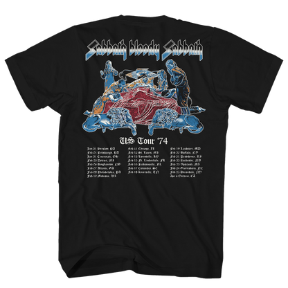 BLACK SABBATH T-Shirt, US TOUR 74