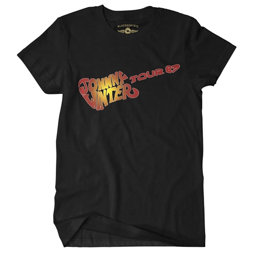 JOHNNY WINTER Superb T-Shirt, 1983 Tour