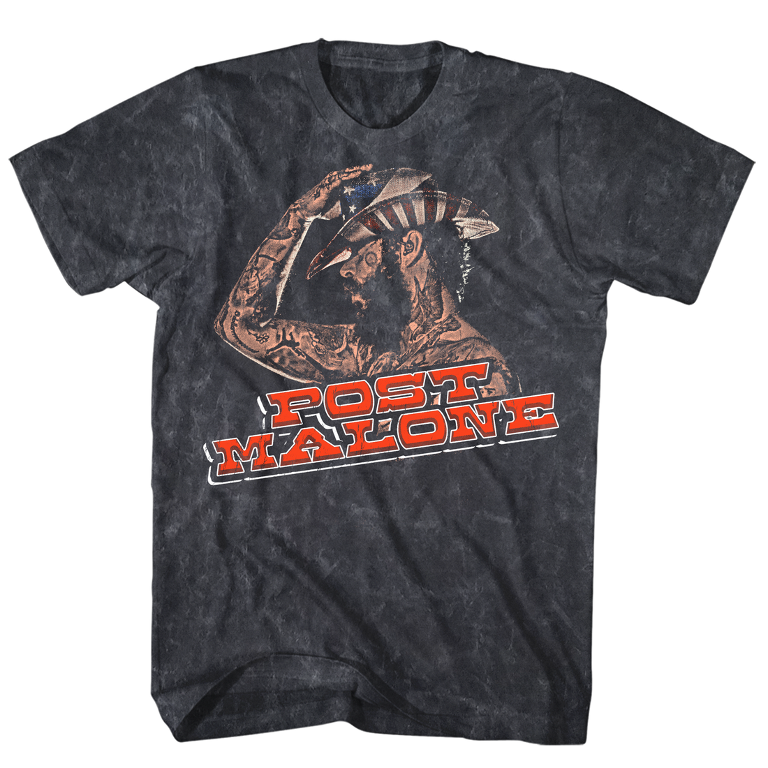 POST MALONE T-Shirt, SIDE PROFILE