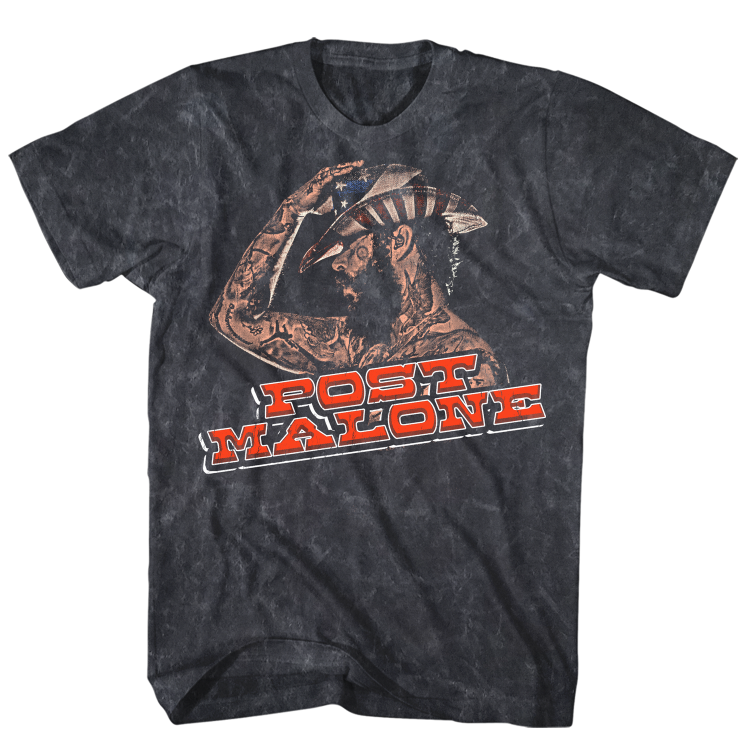 POST MALONE T-Shirt, SIDE PROFILE