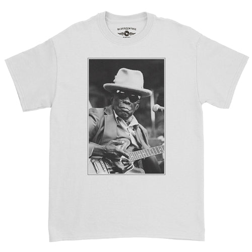 JOHN LEE HOOKER Superb T-Shirt, BW Photo