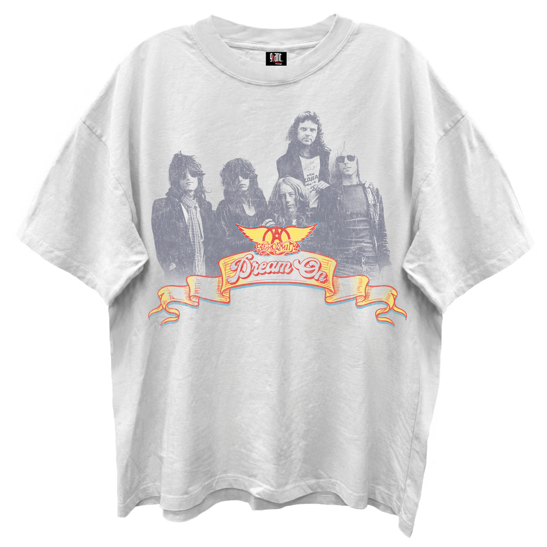 AEROSMITH Oversized T-Shirt, DREAM ON WORLD TOUR