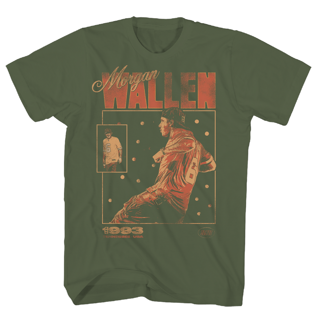 MORGAN WALLEN T-Shirt, 1993 BASEBALL CARD