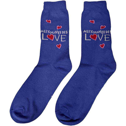 THE BEATLES Unisex Ankle Socks, All You Need Is Love